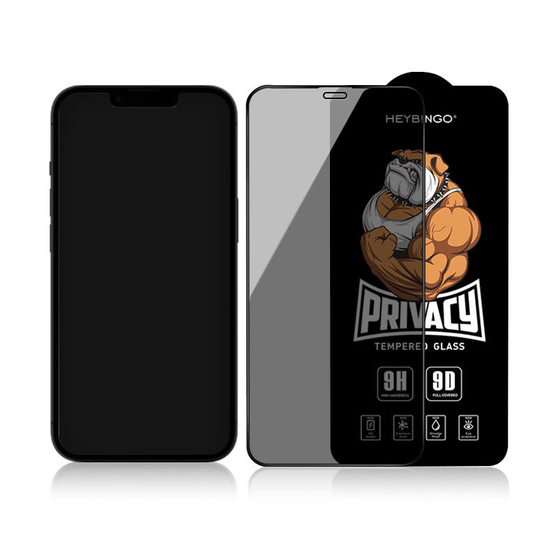 3D Privacy Temper Glass Screen Protector OEM Anti Shock Anti Explosion