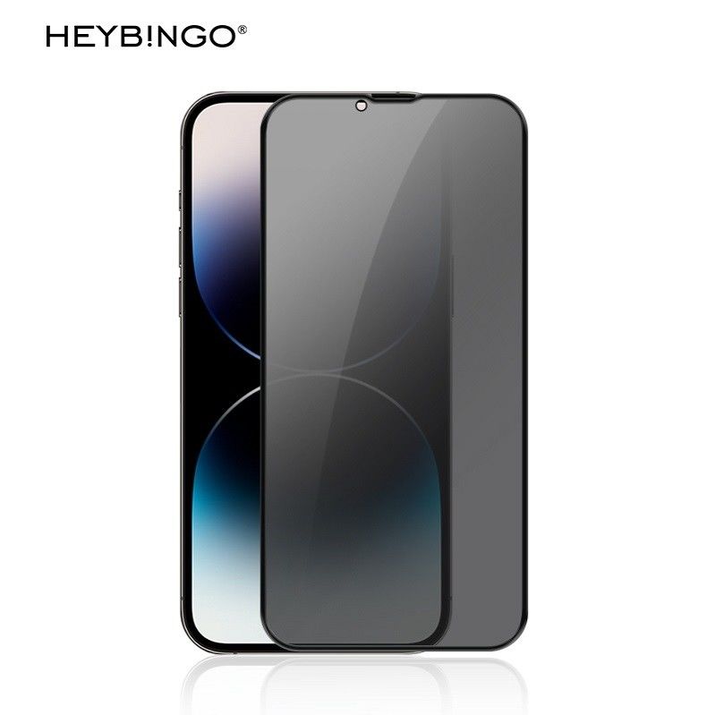 Anti Peep Matte 3D Screen Protector 9H Silicone Screen Protector For Iphone 14 13 Pro Max