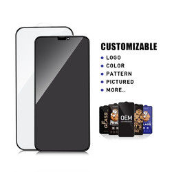 Custom 3D Screen Protector Tempered Glass For Iphone 11 12 13 14 Pro Max Plus Screen Protector
