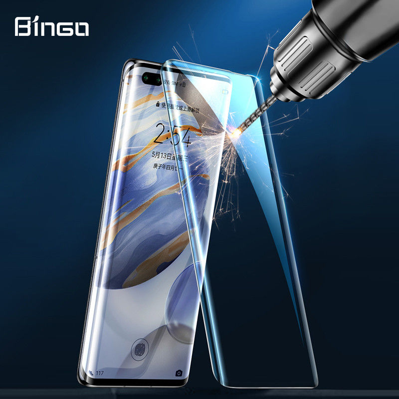 Liquid UV Curved Edge Glass Full Glue S10 S21 Ultra Plus S22 Tempered Glass Screen Protector